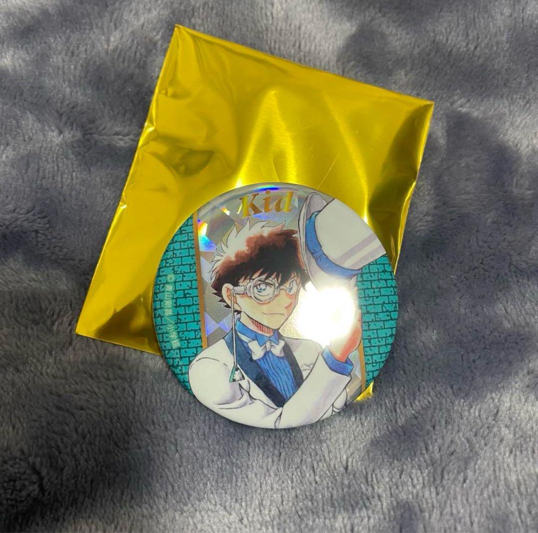 コナン展 缶バッジ 怪盗キッド 名探偵コナン - メルカリ