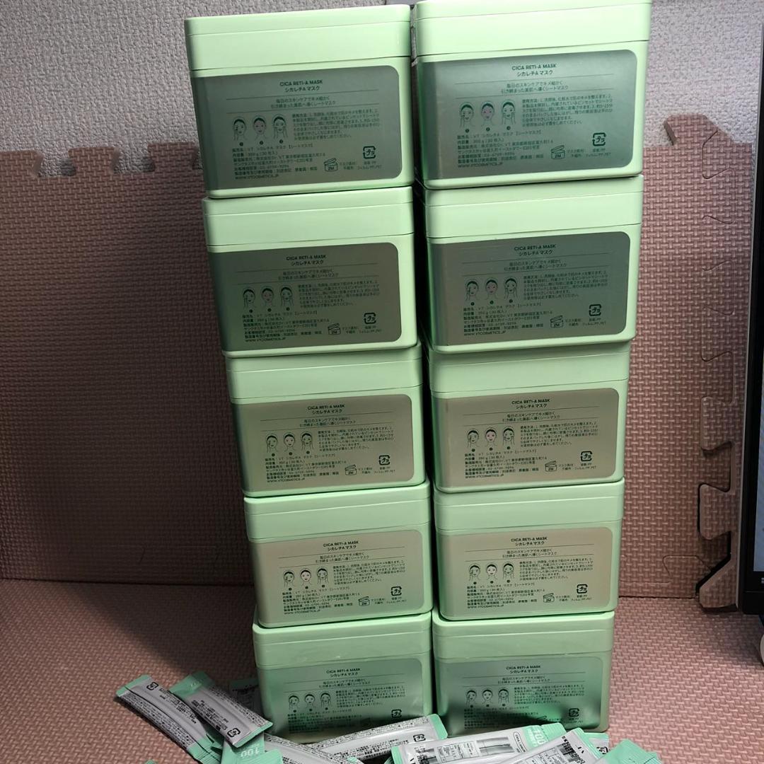 箱無し　ブイティコスメテックス レチAマスク*10箱