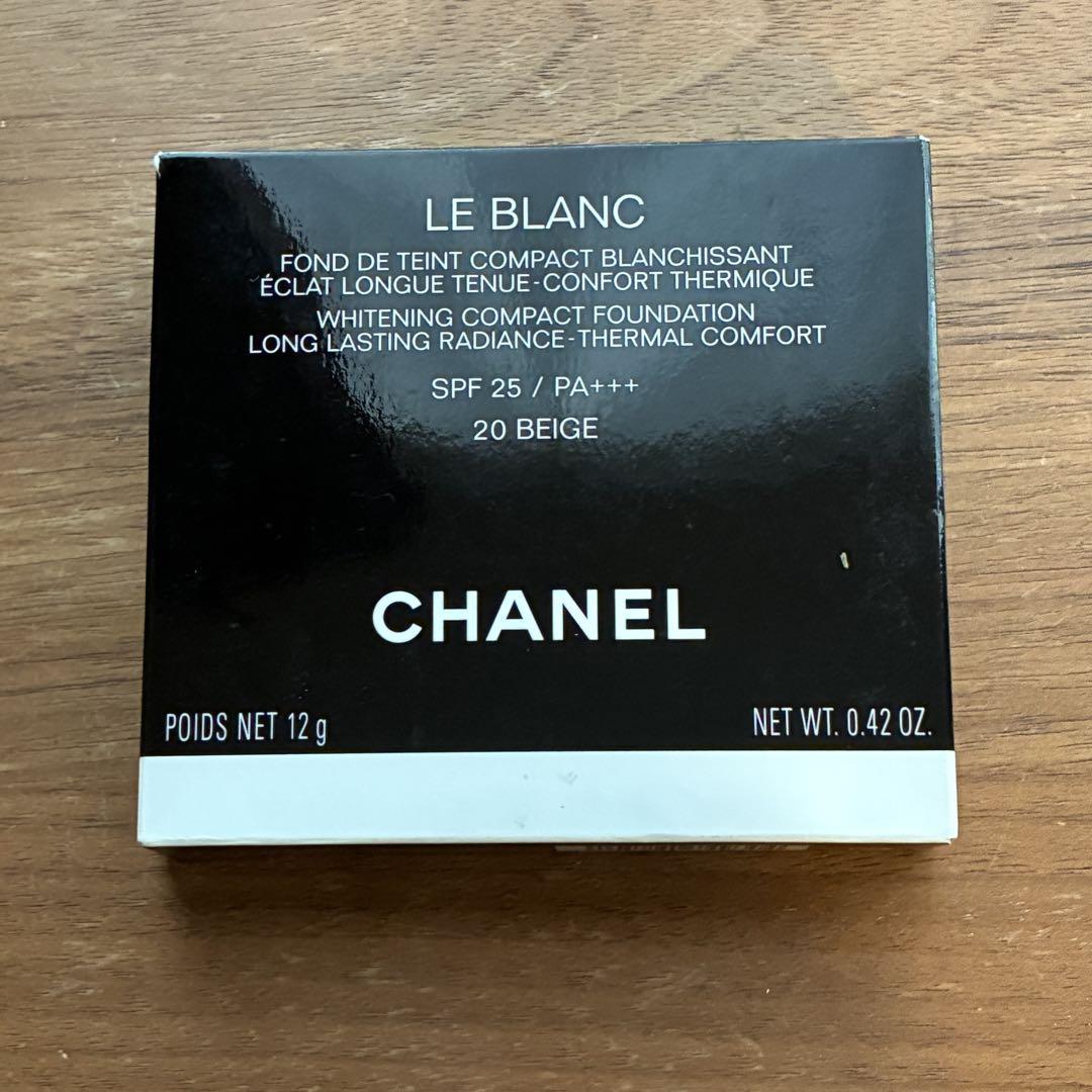 CHANEL ルブランコンパクトラディアンス 20 ベージュ - メルカリ