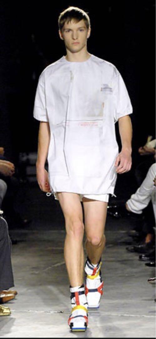 RAF SIMONS 08ss転写プリント プルオーバ