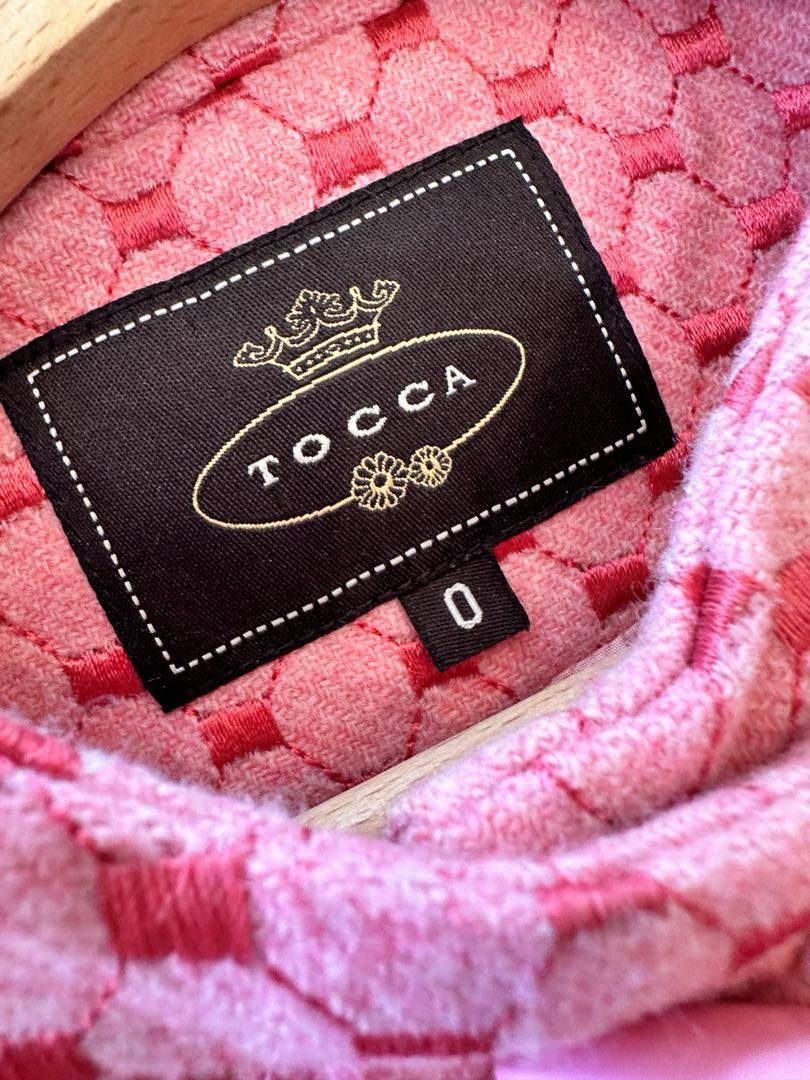 1度のみ使用　TOCCA ノーカラーコート　0サイズ