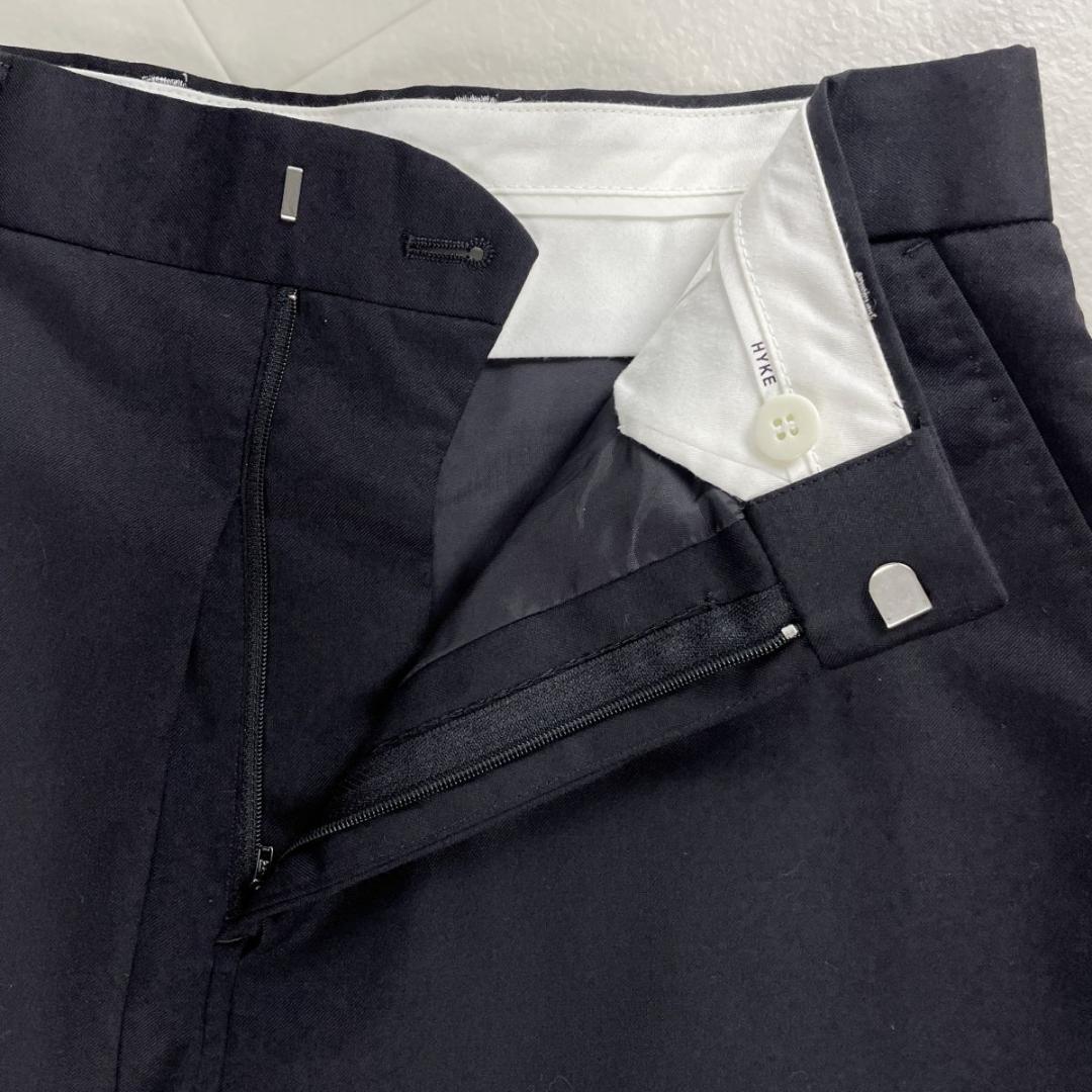 美品 HYKE  キュロットハーフパンツ ブラック サイズ1*QC1283