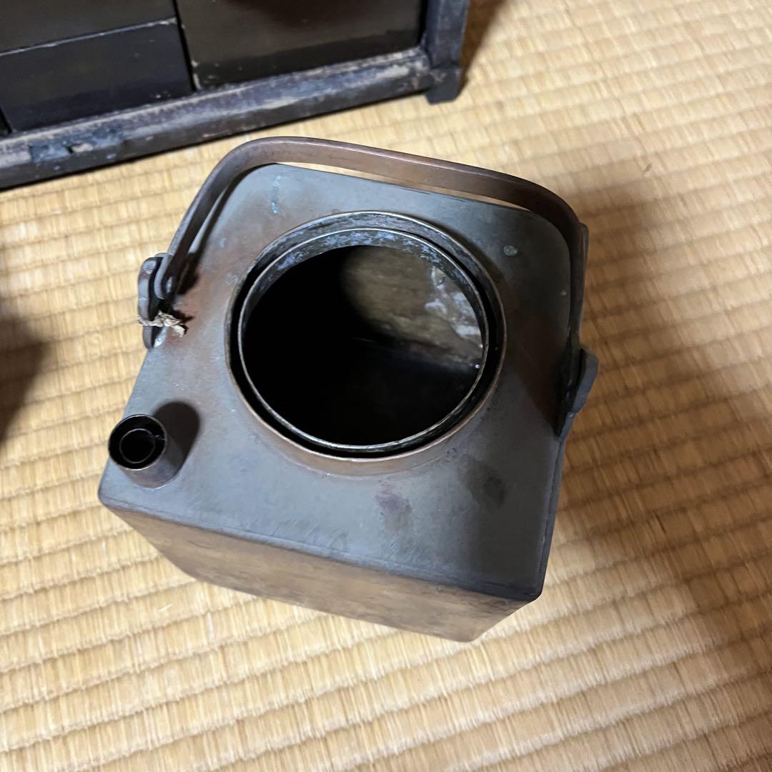 提手付酒燗器 銅野燗炉 銅製