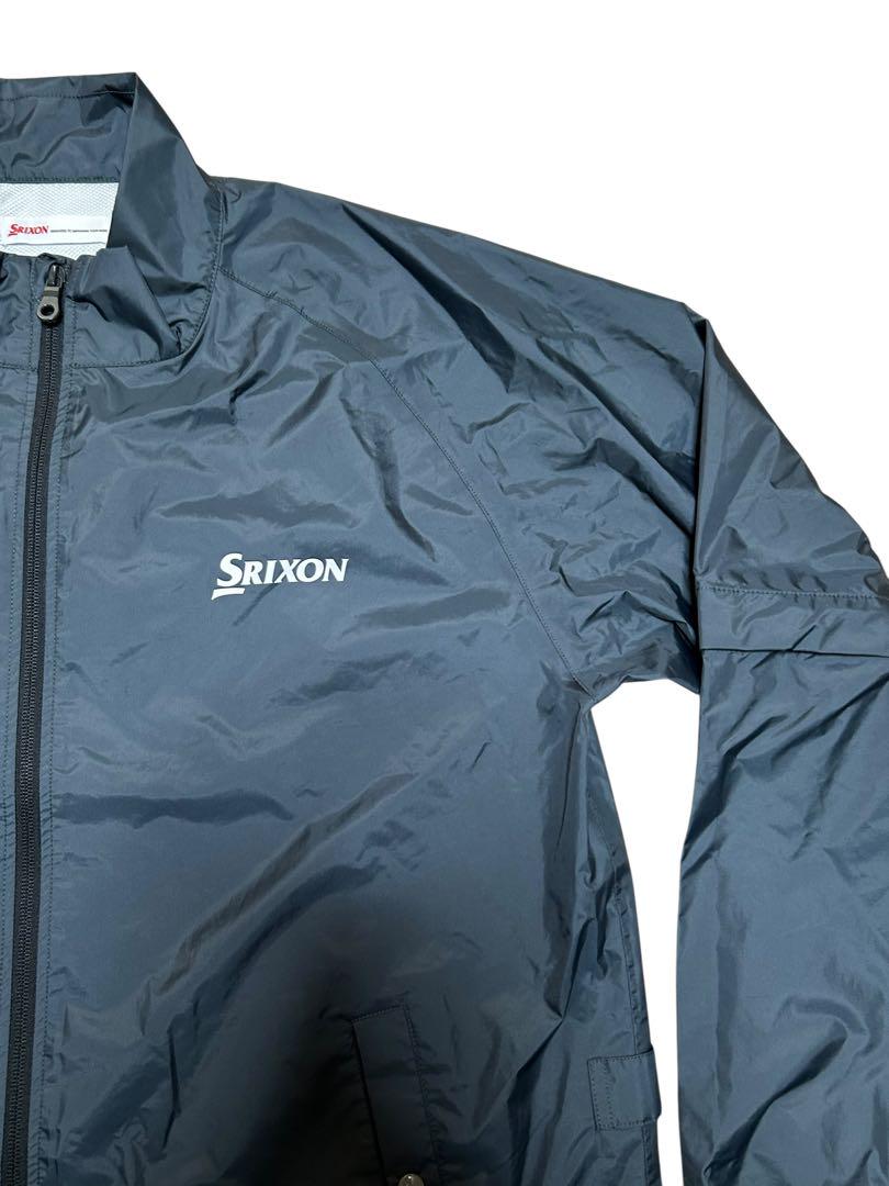 超美品:スリクソンレインウエア（上、下）セットLL 美品 スリクソン ダンロップ レインウェア セットアップ 上下