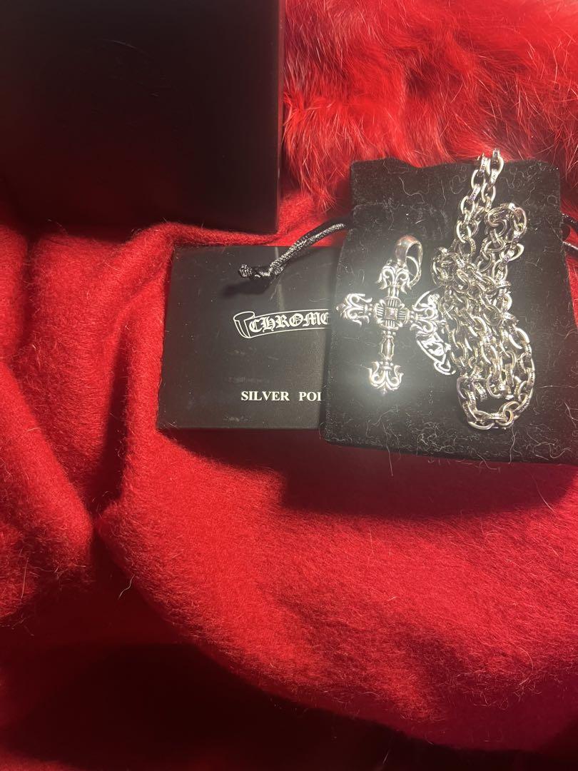 CHROME HEARTS　フィリグリークロス　ペーパーチェーン925 4k