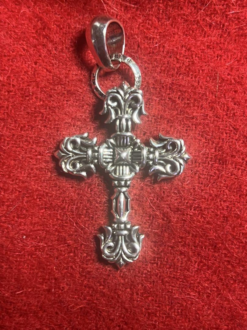 CHROME HEARTS　フィリグリークロス　ペーパーチェーン925 4k