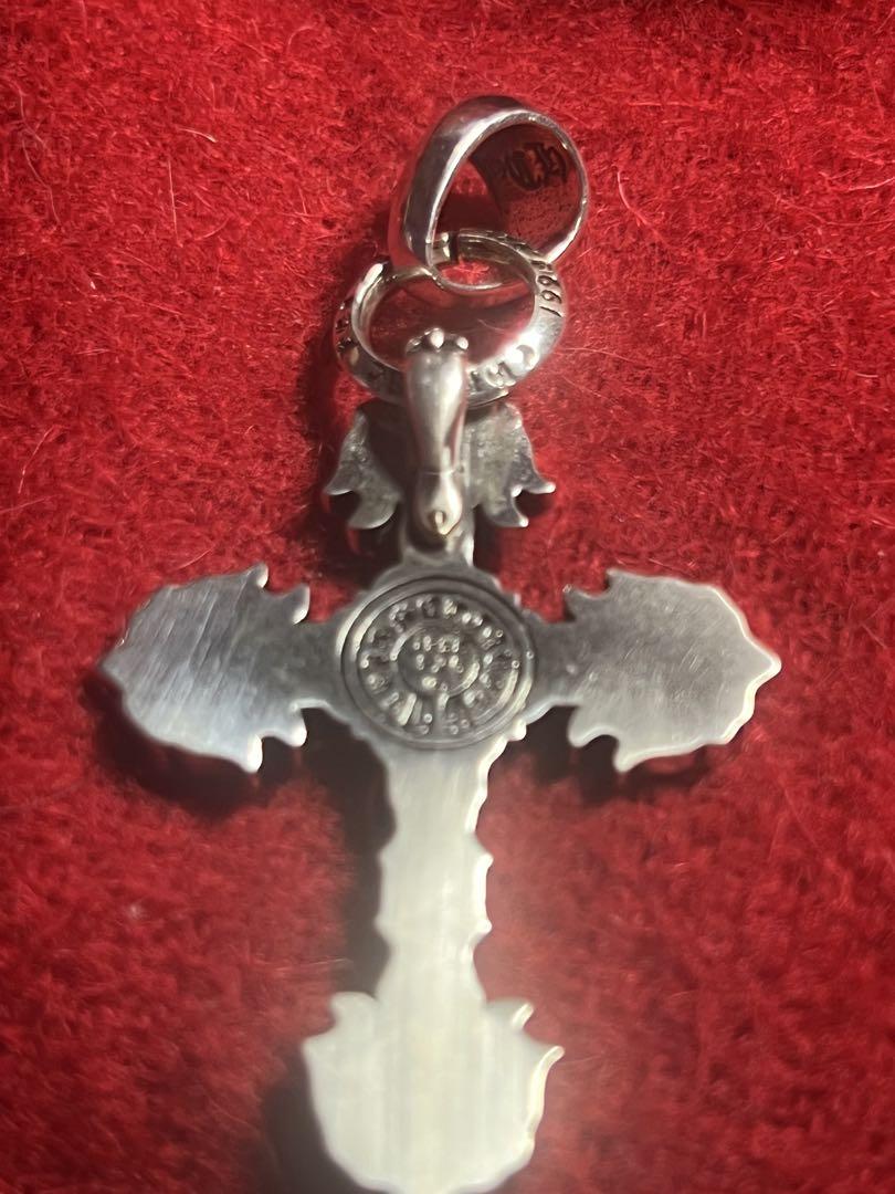 CHROME HEARTS　フィリグリークロス　ペーパーチェーン925 4k