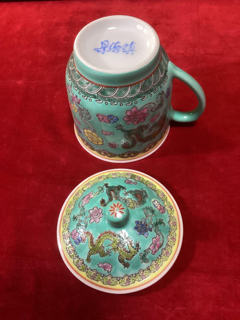 中国茶器茶道具景徳鎮3点