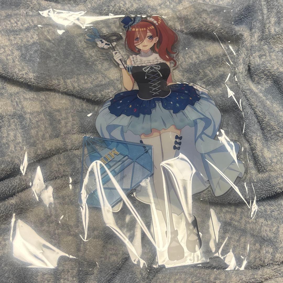 五等分の花嫁 アクリルスタンド 中野三玖 ひこくじ 缶バッジくじ サイバーパンク 五等分の花嫁 アクリルスタンド 中野三玖 ひこくじ 缶バッジくじ サイバー