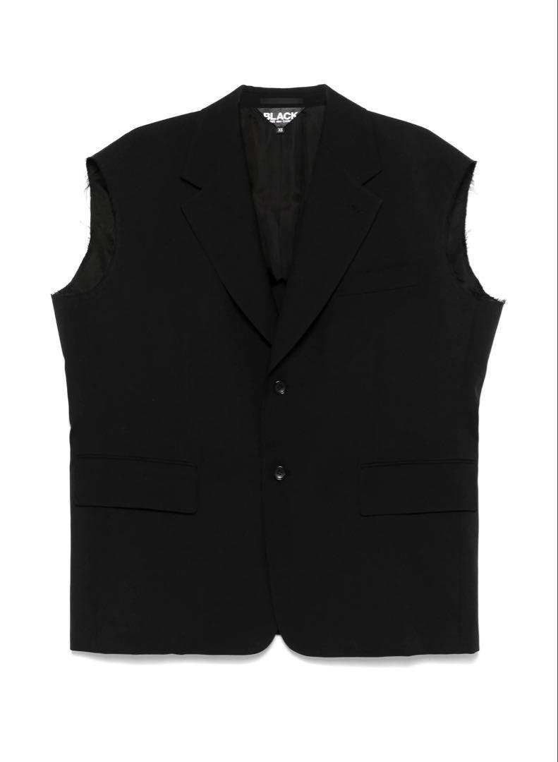 売れ筋がひクリスマスプレゼント！ ベスト commedesgarcons black 25SS メルカリ - トップス