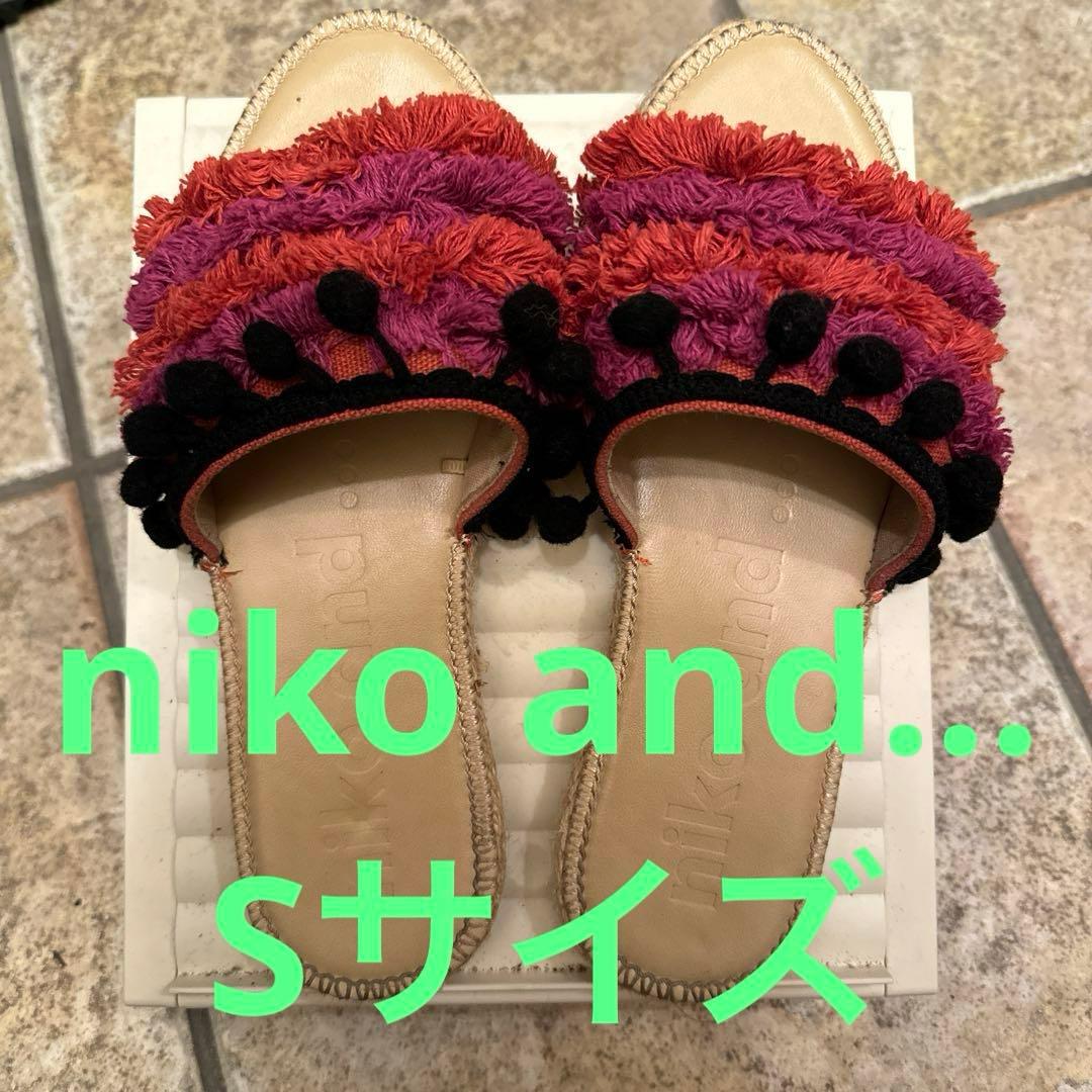 サンダルniko and…ニコアンドSサイズ by メルカリ