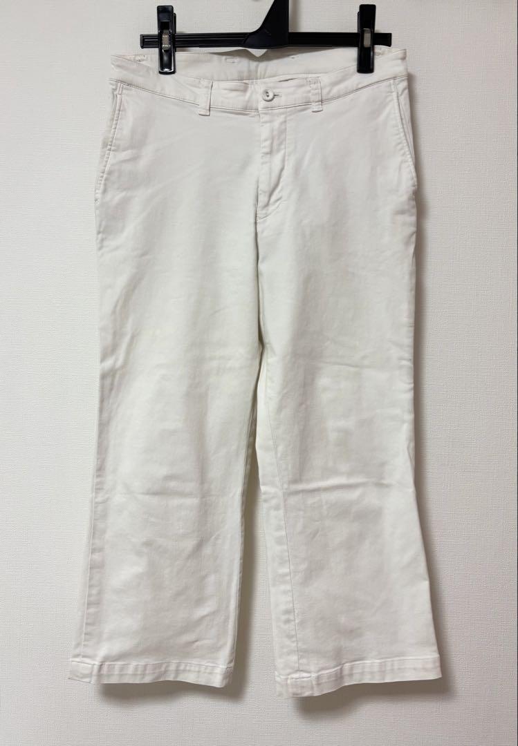 PEARLY GATES レディース ゴルフパンツ ホワイト PEARLY GATES(パーリーゲイツ) パンツ｜中古ゴルフウェア通販