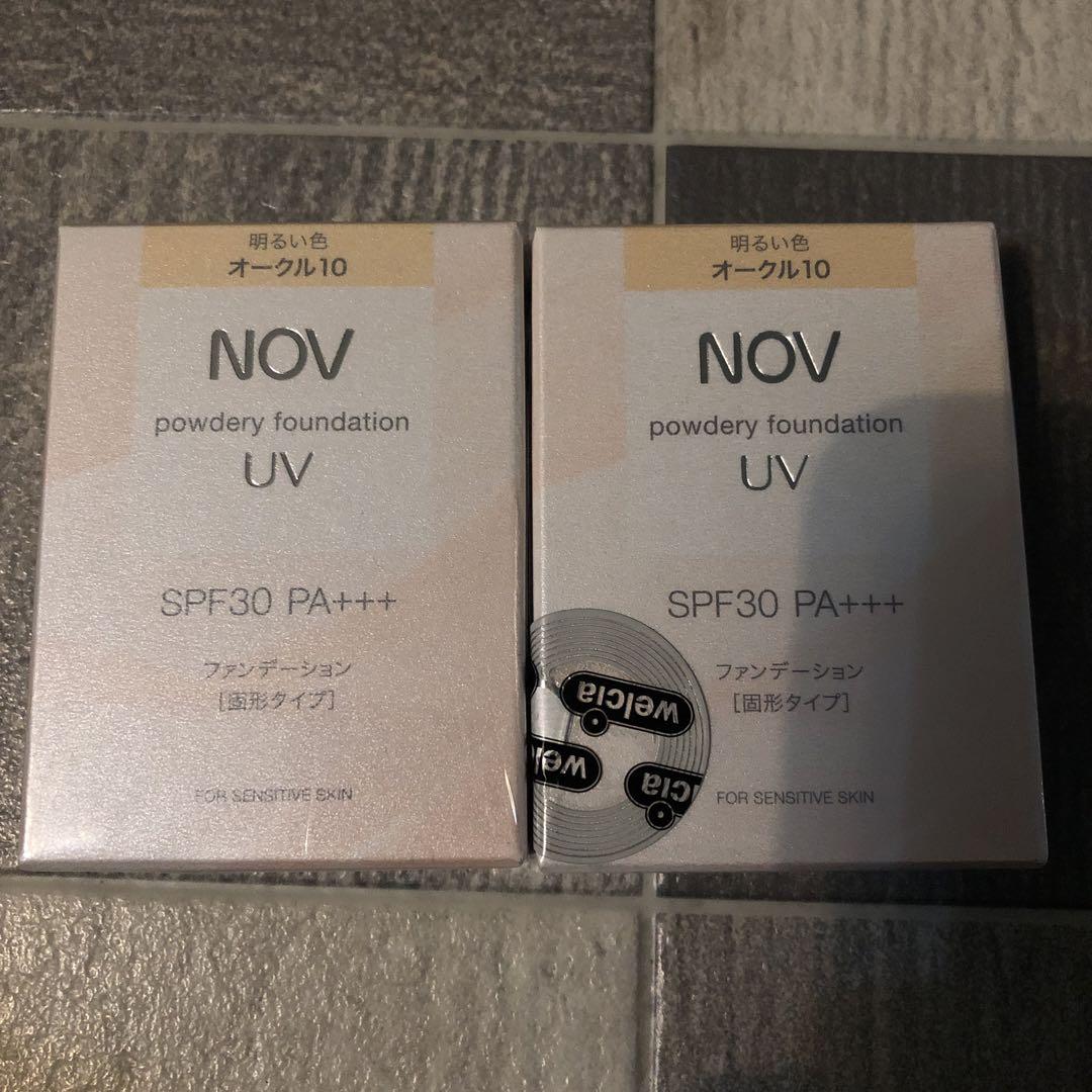 NOV パウダリーファンデーション UV オークル10 X 2