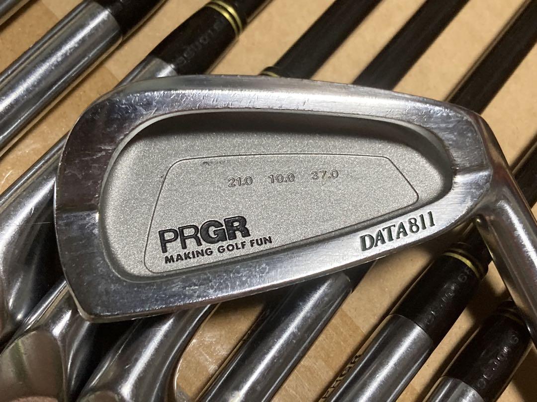 PRGR - 【名器】PRGR DATA811 プロギア アイアンセット 9本