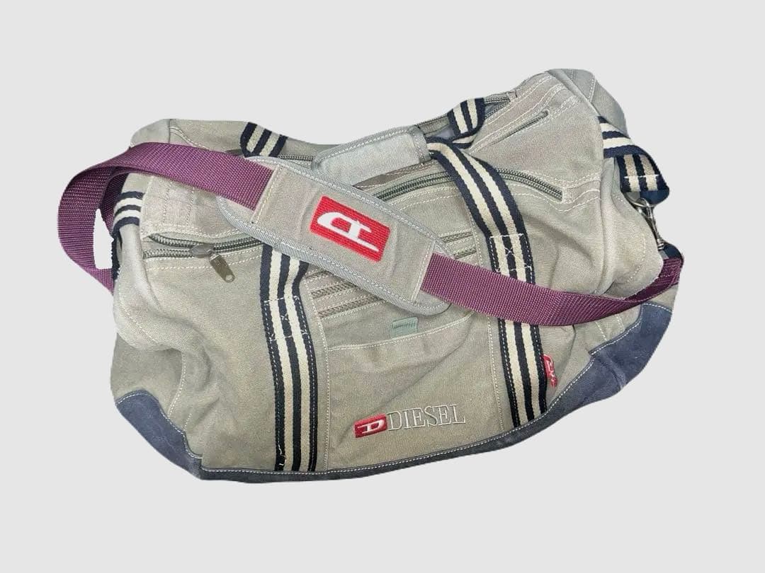 90s DIESEL SPARE PARTS ボストンバック