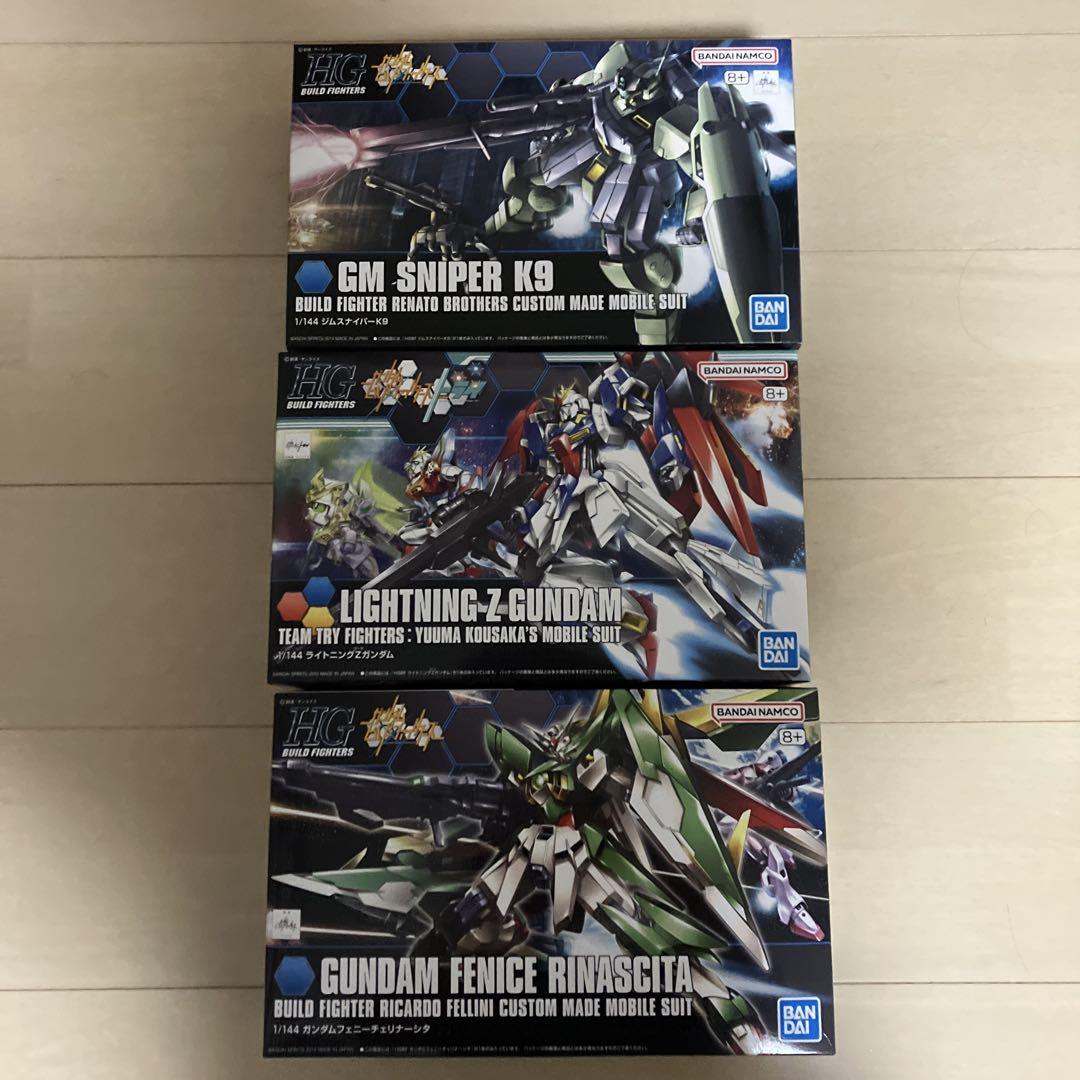 hg ジムスナイパーk9 ライトニングzガンダム フェニーチェリナー