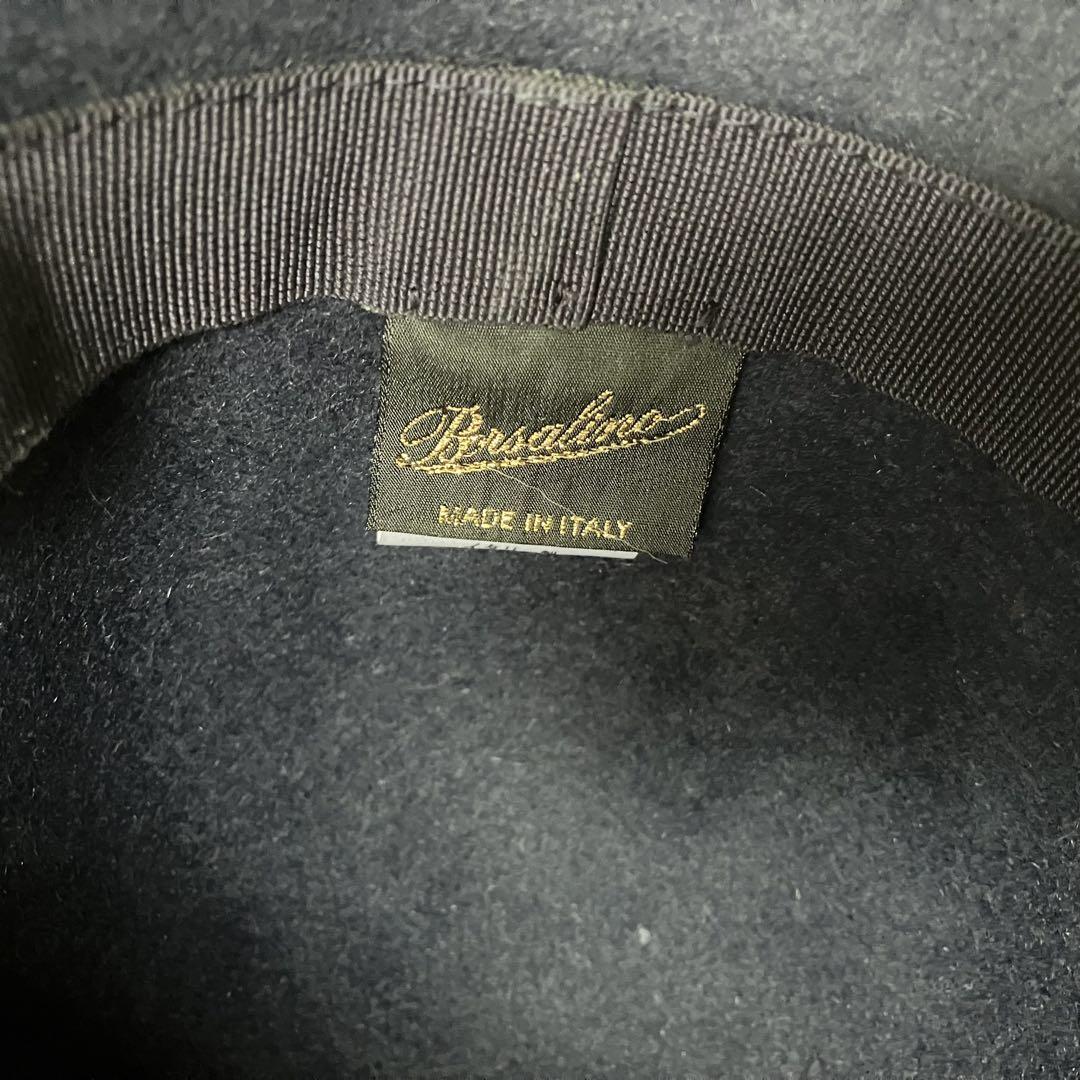 ボルサリーノ Borsalino ラビットファー うさぎ S イタリア