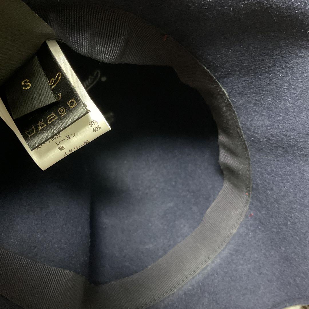 ボルサリーノ Borsalino ラビットファー うさぎ S イタリア