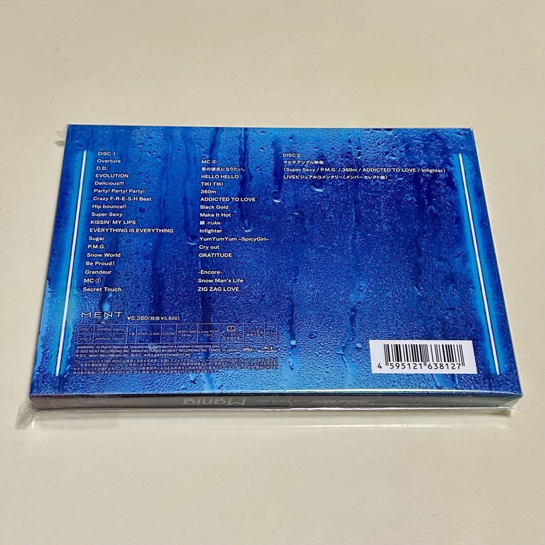 新品未開封 SnowMan LIVE DVD Blu-ray 通常盤 2種セット