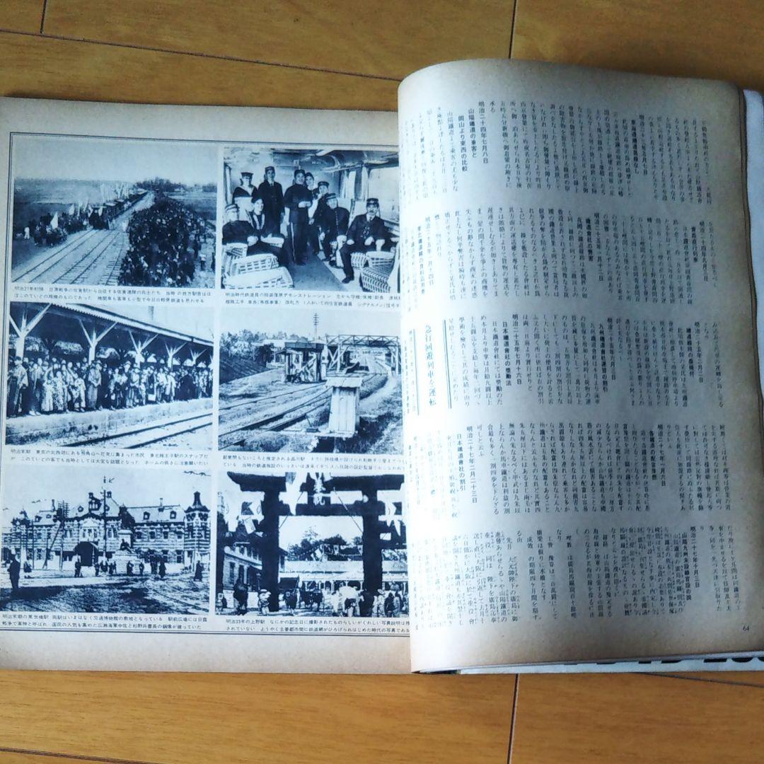 毎日グラフ別冊　日本の鉄道１００年　１９７２年５月号