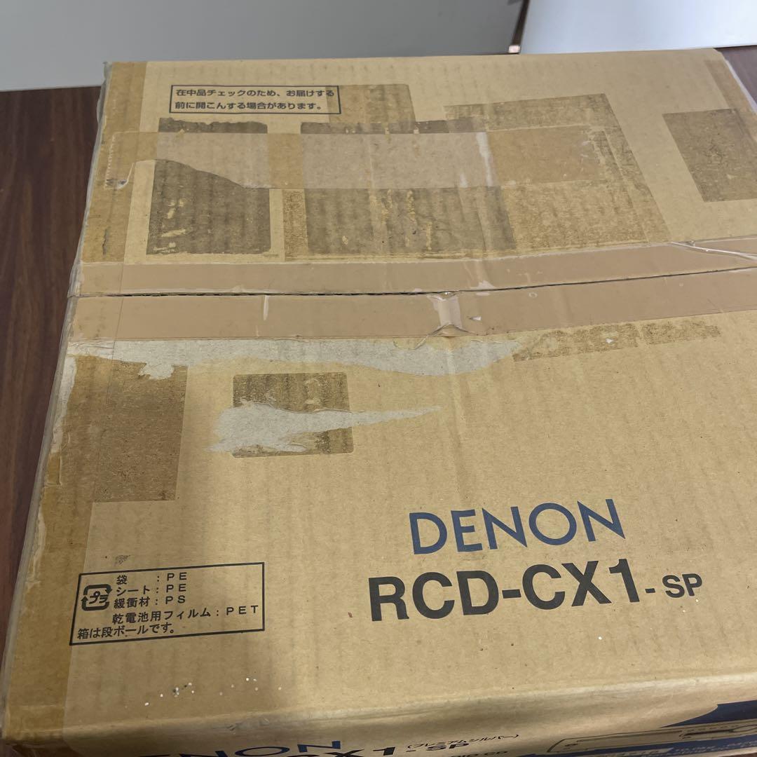 Denon CD/スーパーオーディオ プレミアムシルバー RCD-CX1-SP