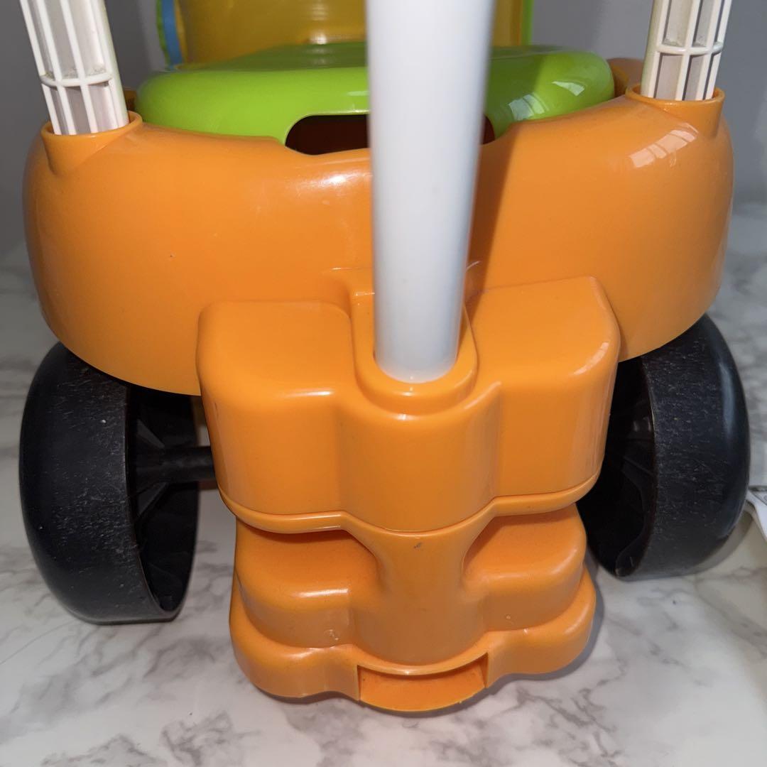 アンパンマン ビジーカー 押し車 手押し乗用玩具 音あり　除菌済み