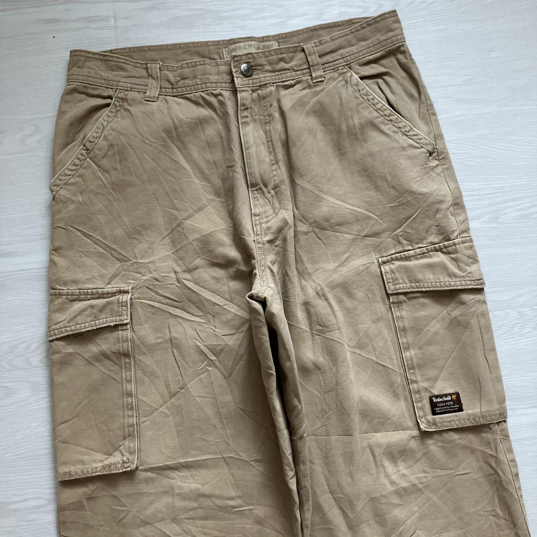 超極太00s Timberland 2wayギミックバギーカーゴパンツ B系