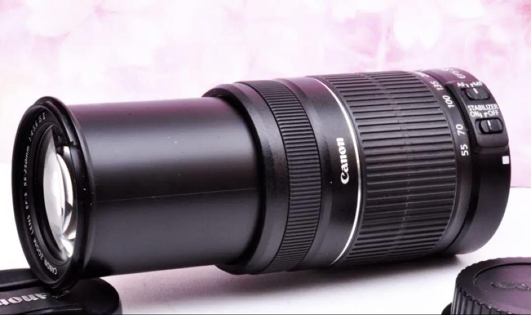 ❤Canon EF-S 55-250mm F4-5.6 IS❤手振れ補正❤ ✨手振れ補正✨望遠✨Canon EF-S 55-250mm F4-5.6 IS