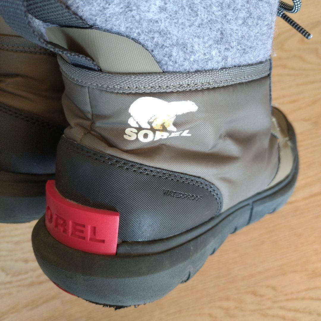 新品 SOREL 26センチ スノーブーツ ブラウン
