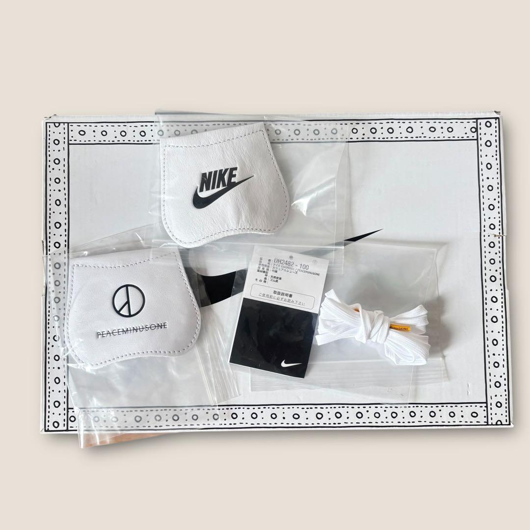【限定品】 PEACEMINUSONE × Nike Kwondo1 White 2727cm・NIKE