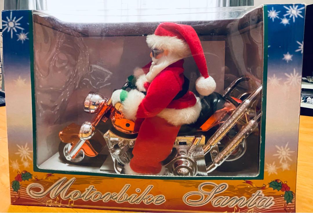 ⭕️最終値下げ motorbike santa エンジン音&歌うサンタさん ⭕️最終値下げ motorbike santa エンジン音&歌うサンタさん