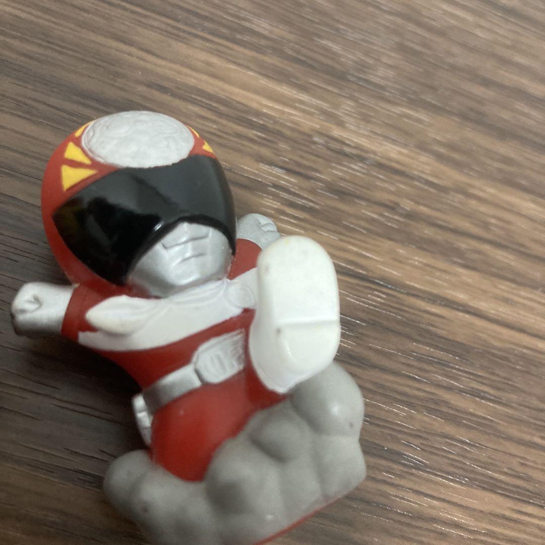 スーパー戦隊ヒーロー 指人形ソフビ - メルカリ