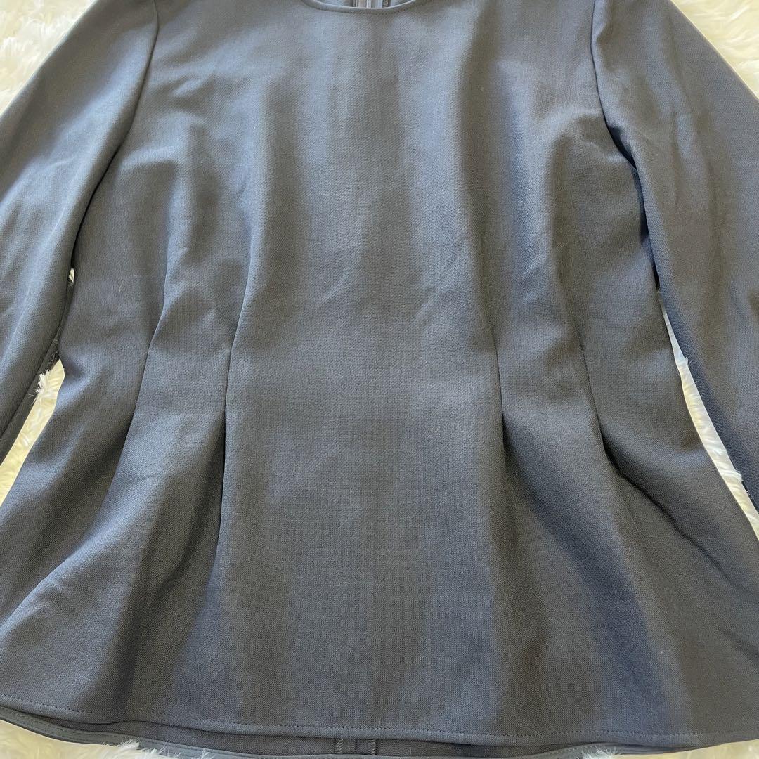 美品✨19AW セオリーリュクス L タック プルオーバーブラウス