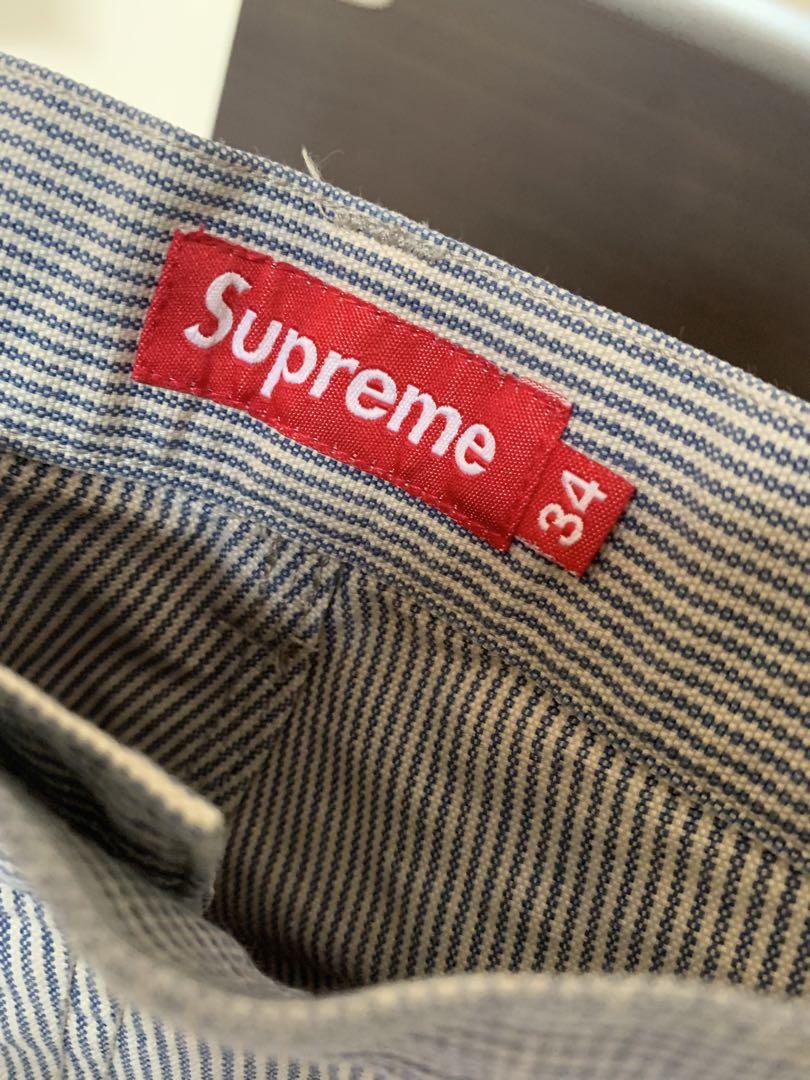 Supreme ハーフパンツ、ショーツ、ヒッコリーデニム