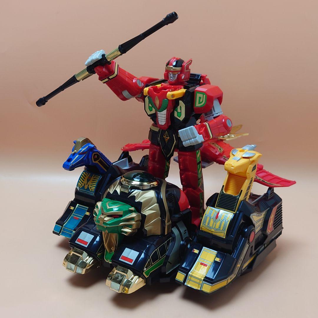 傾向 当時物 五星戦隊ダイレンジャー 五星合体 DX 大連王BANDAI 最安値に挑戦。