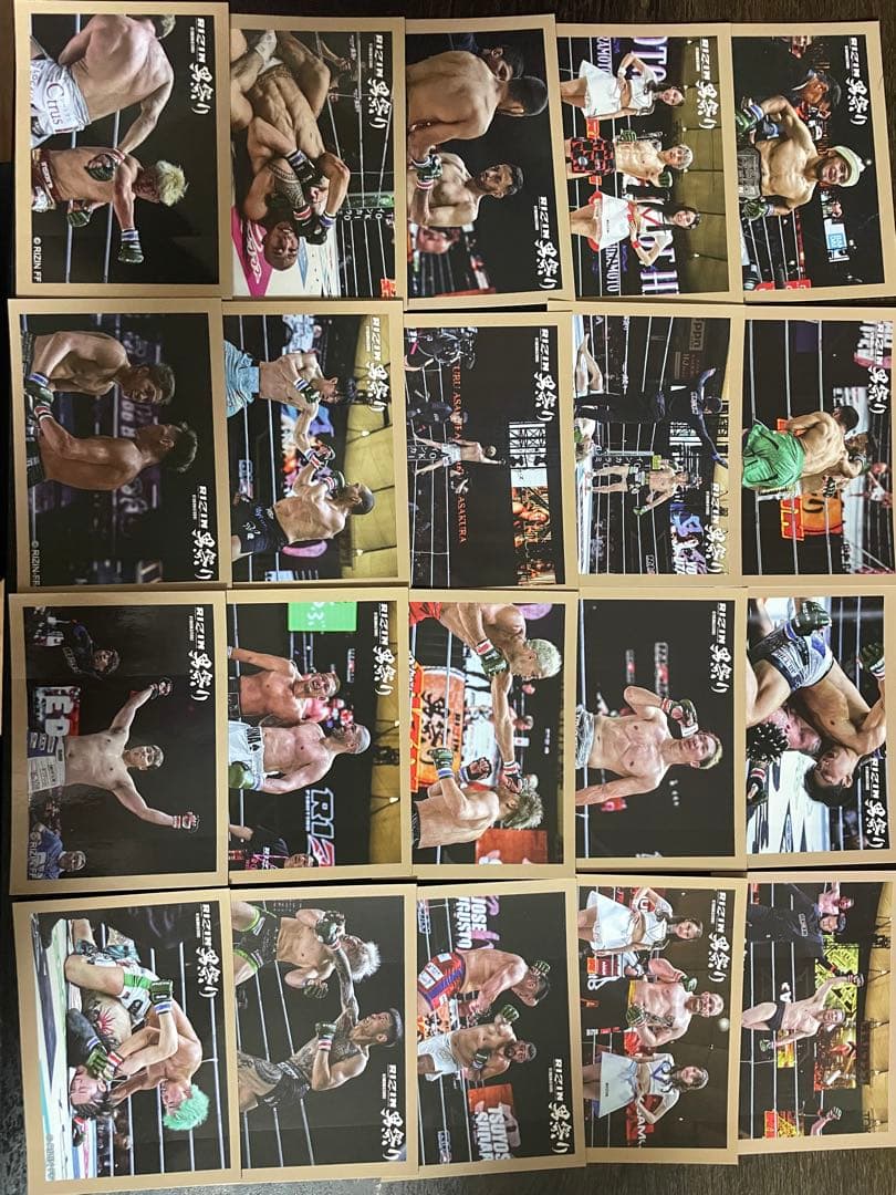 RIZIN男祭り ステッカー全種類20枚セット