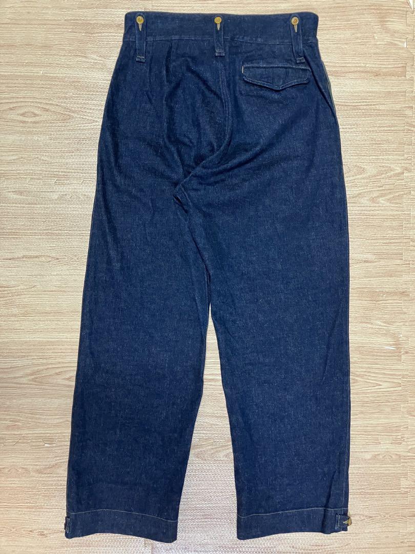 BRITISH ARMY PANT 34 LOOSE DENIM