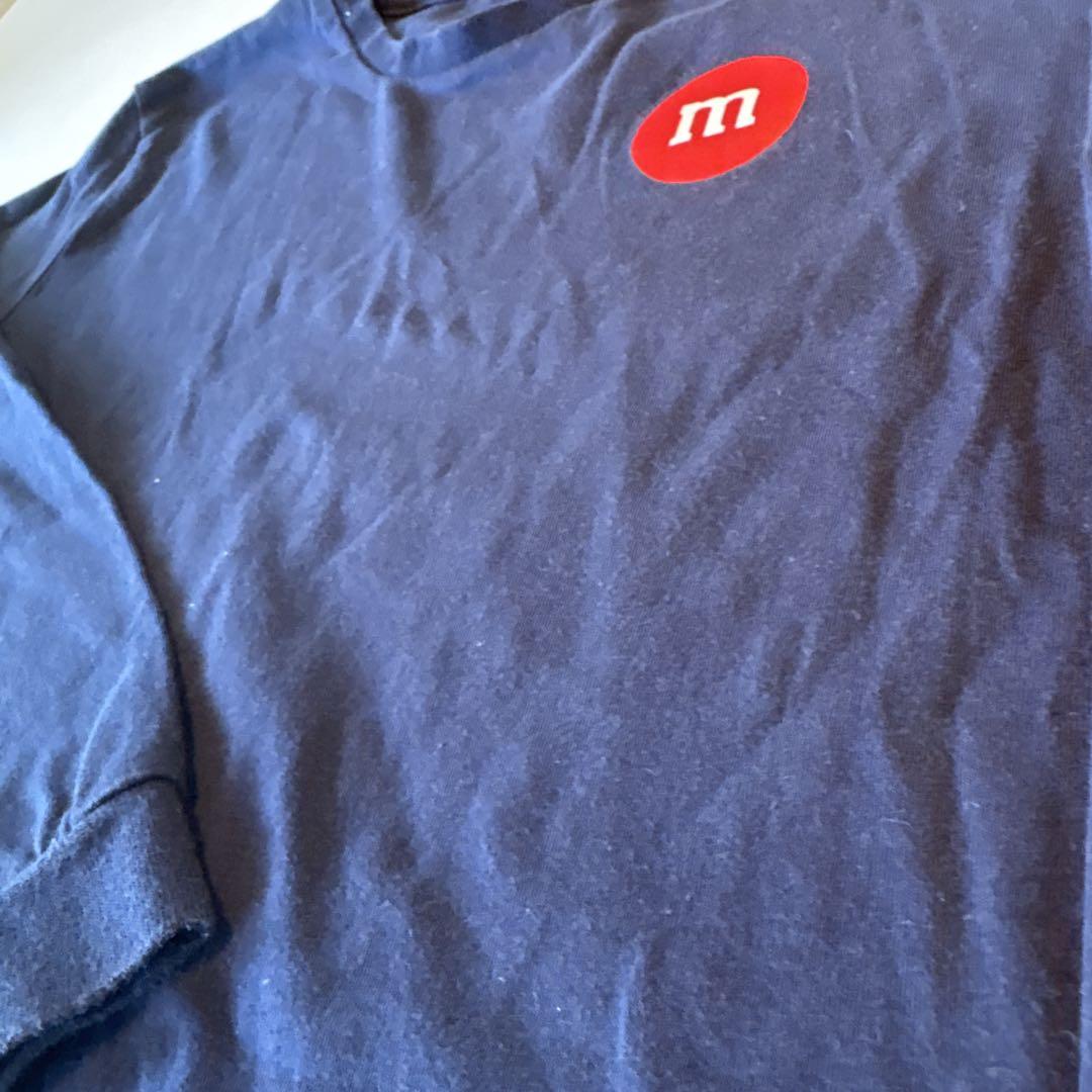 M&M 長袖Tシャツ ネイビー M&M 長袖Tシャツ ネイビー