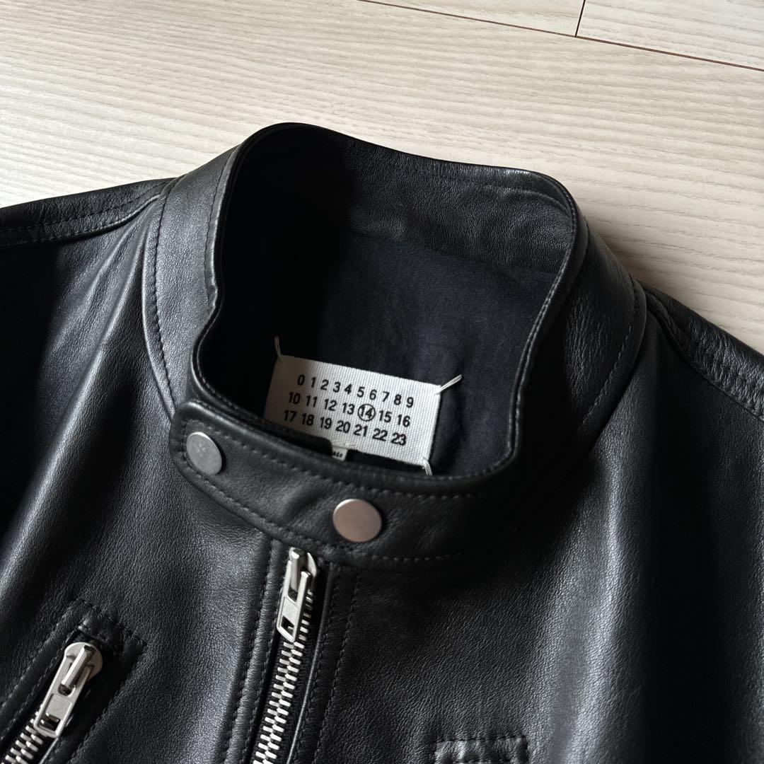 極上　19aw マルジェラ　maison margiela ライダースジャケット