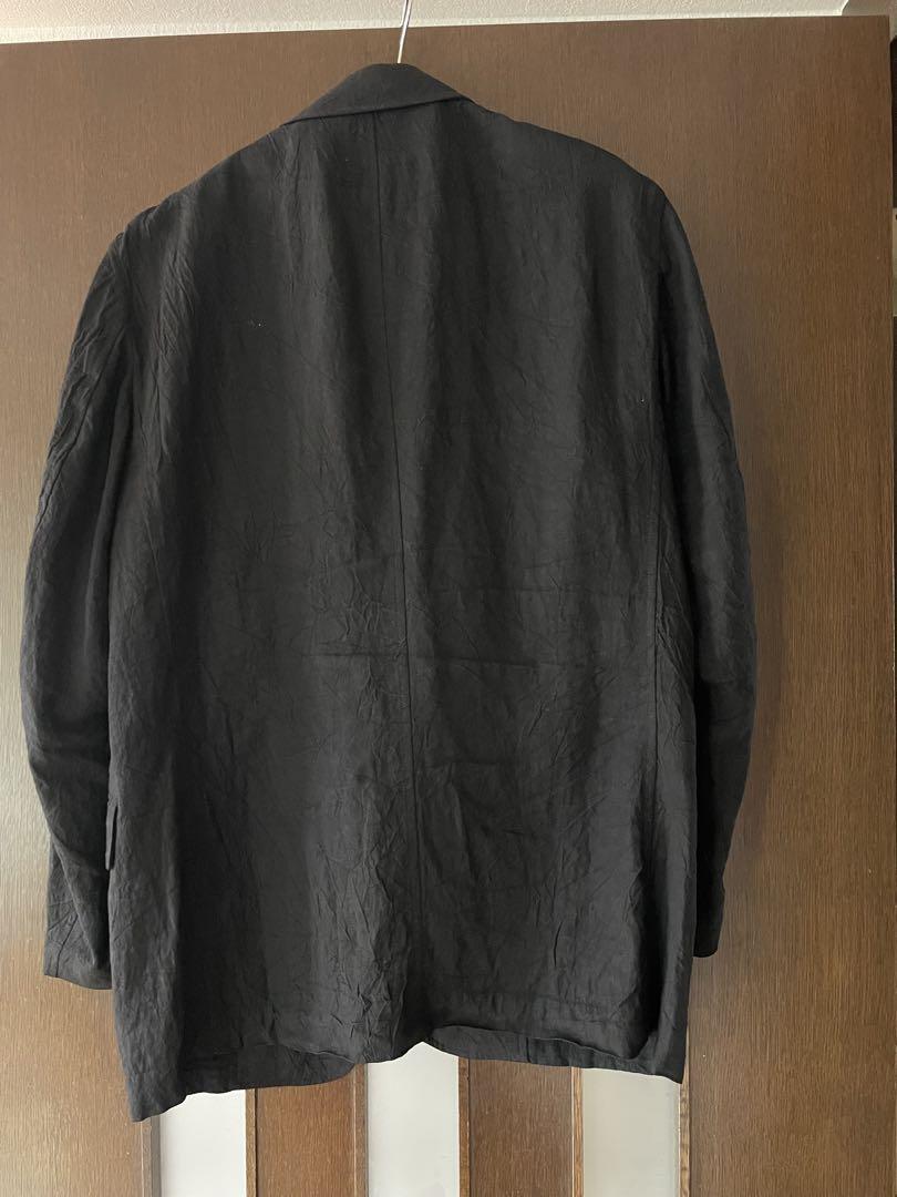 ISSEY MIYAKE MEN ブラックテーラードジャケット　イッセイミヤケ