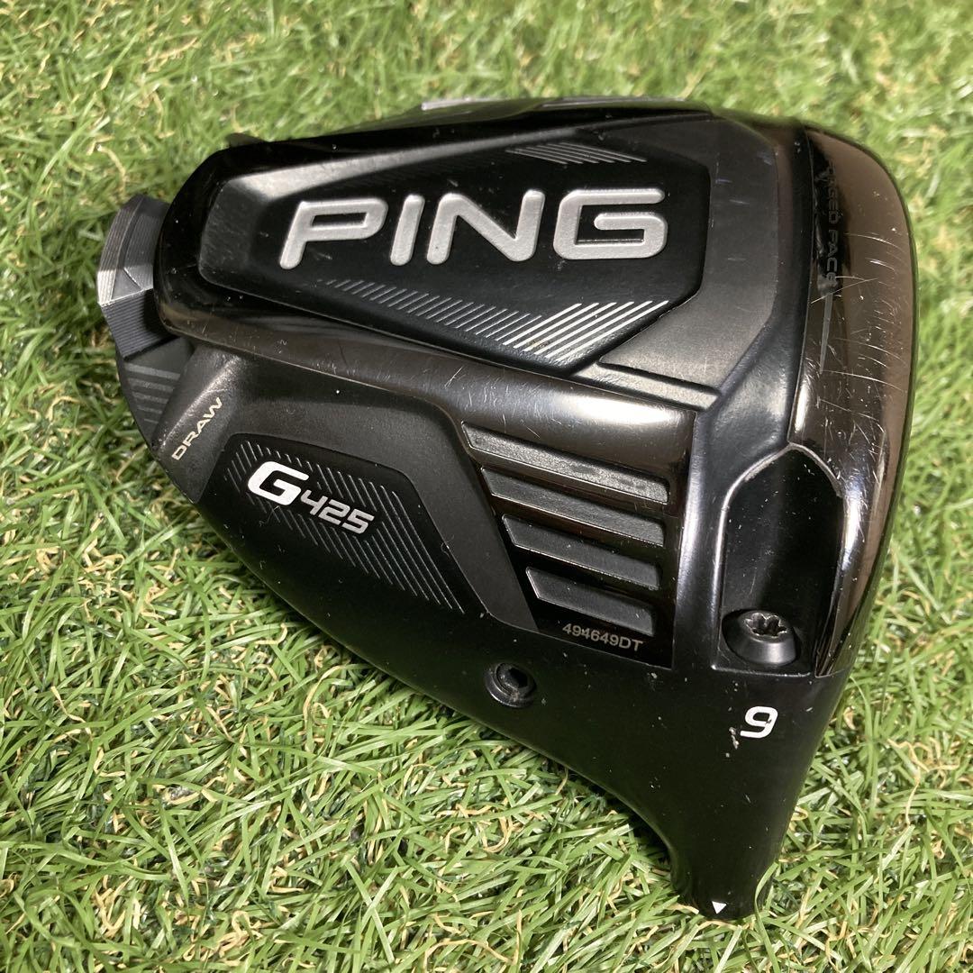 ヘッド　PING G425 LST ドライバー　1W9° ピン