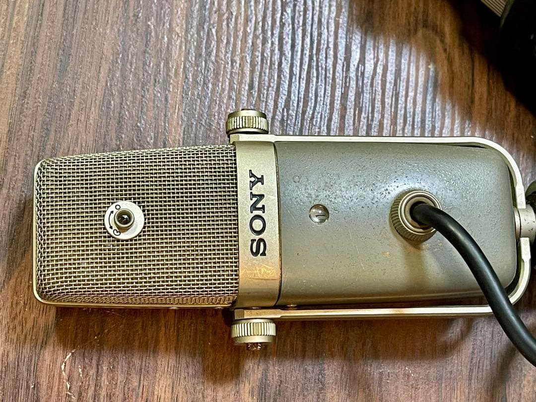 SONY C-38B 名機 コンデンサーマイク 漫才 落語 放送局仕様 動作品 SONY C-38B 名機 コンデンサーマイク 漫才 落語 放送局仕様 動作品