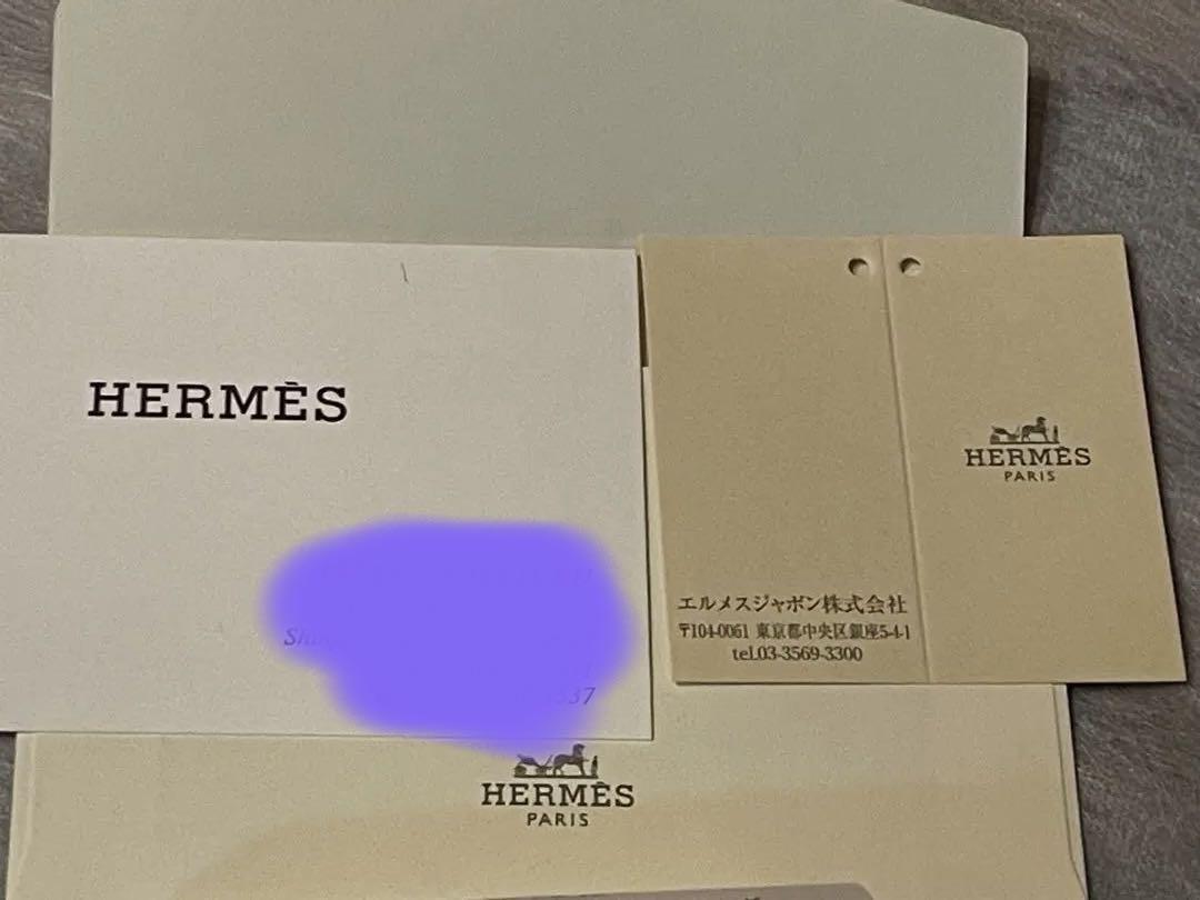 HERMES 新品未使用ブリッドアブラック　GM ネイビー　マリン