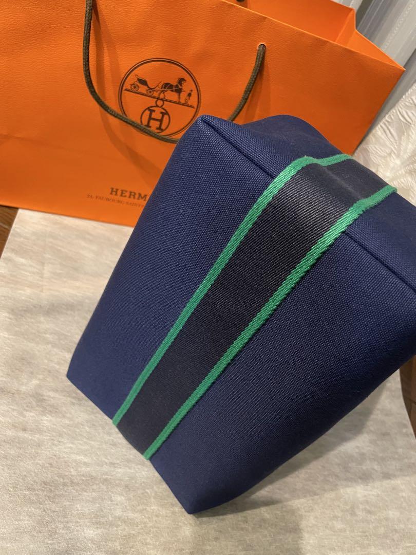 HERMES 新品未使用ブリッドアブラック　GM ネイビー　マリン