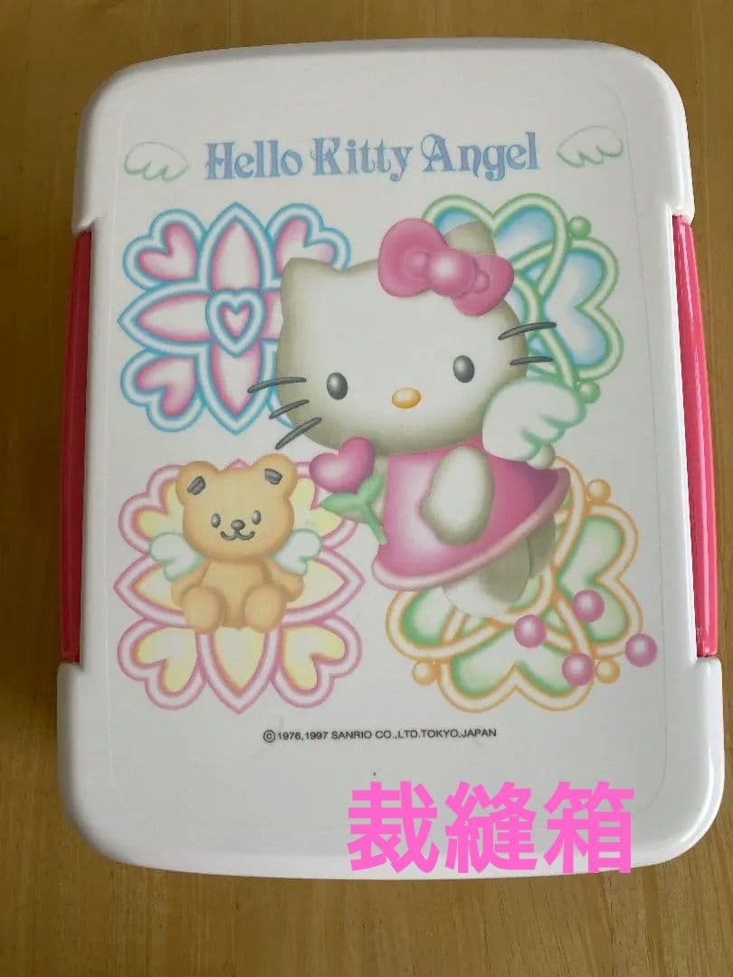 ハローキティエンジェル 裁縫箱