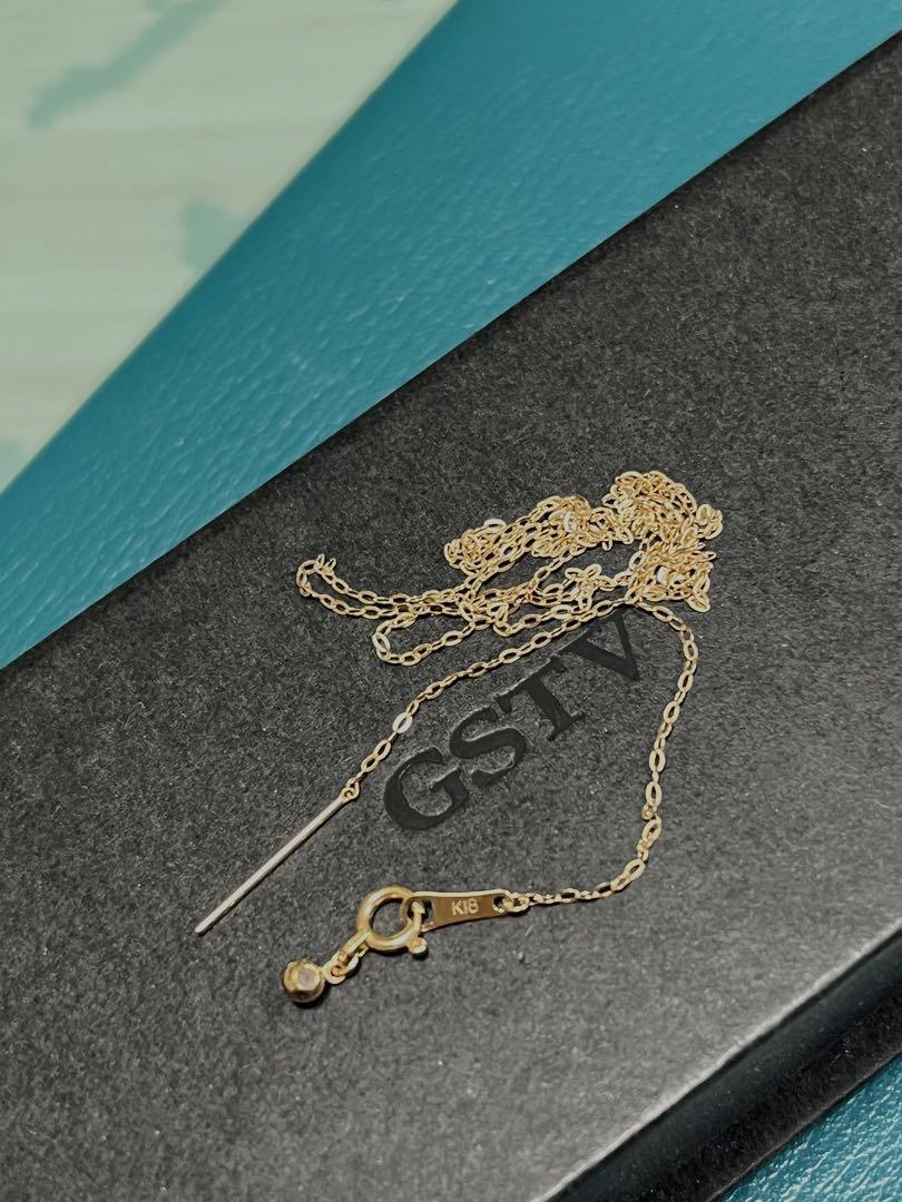 特価商品  ✨未使用 k18 18金 ✨フィニッシュピン✨ ピンチェーン GSTV アクセサリー