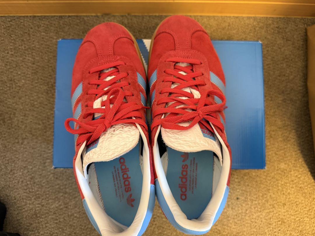 スニーカー adidas Gazelle 85 Red Men's Adidas Gazelle Originals Classic Red Suede Shoes