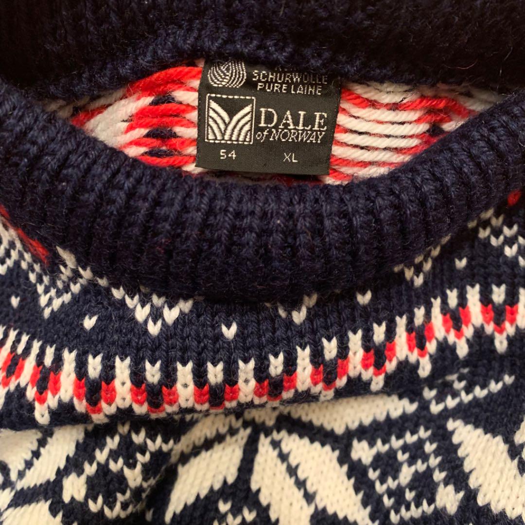 新品 北欧 DALE OF NORWAY ノルウェー製 ニット セーター