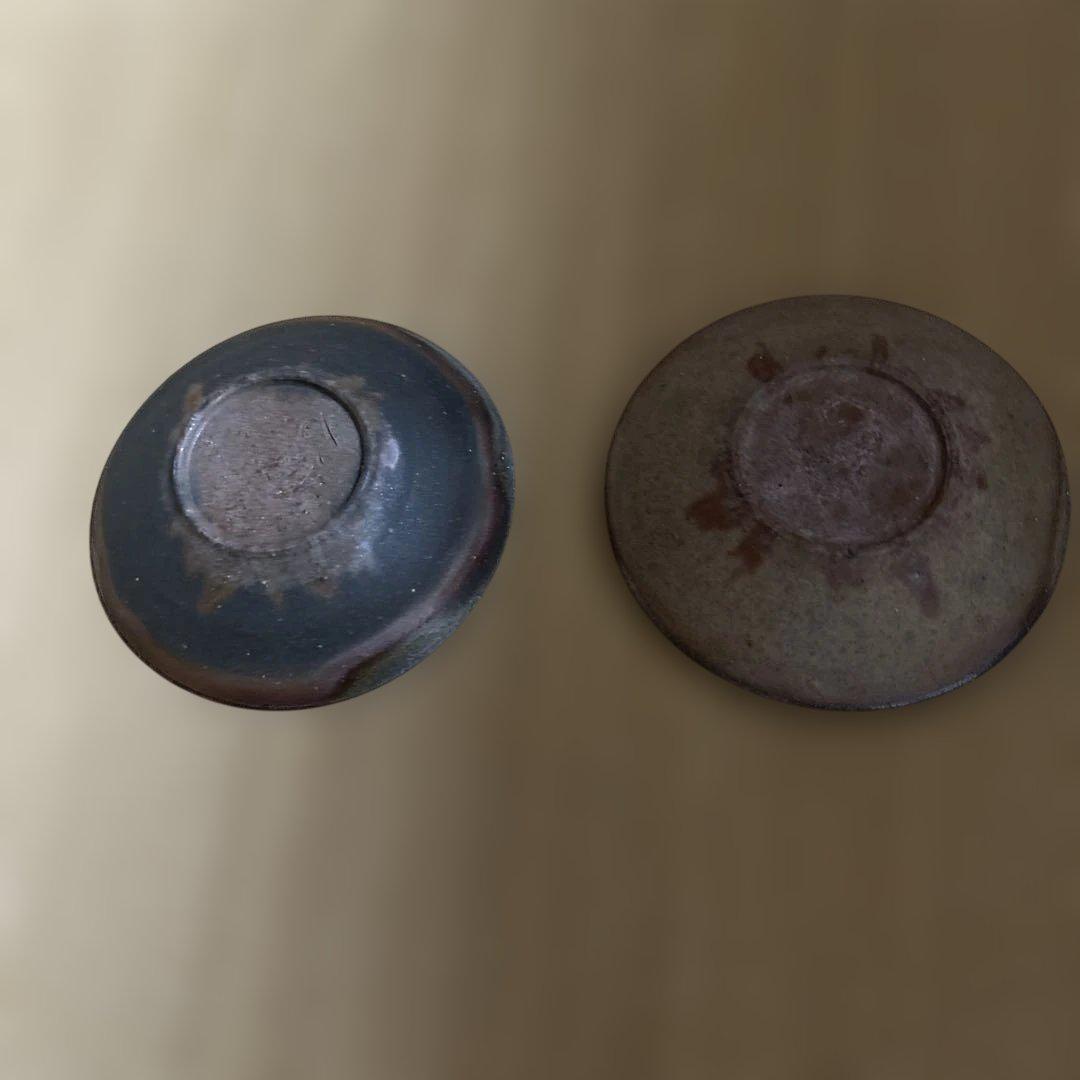 備前焼　皿　2枚セット 備前焼丸型皿 2点セット - メルカリ