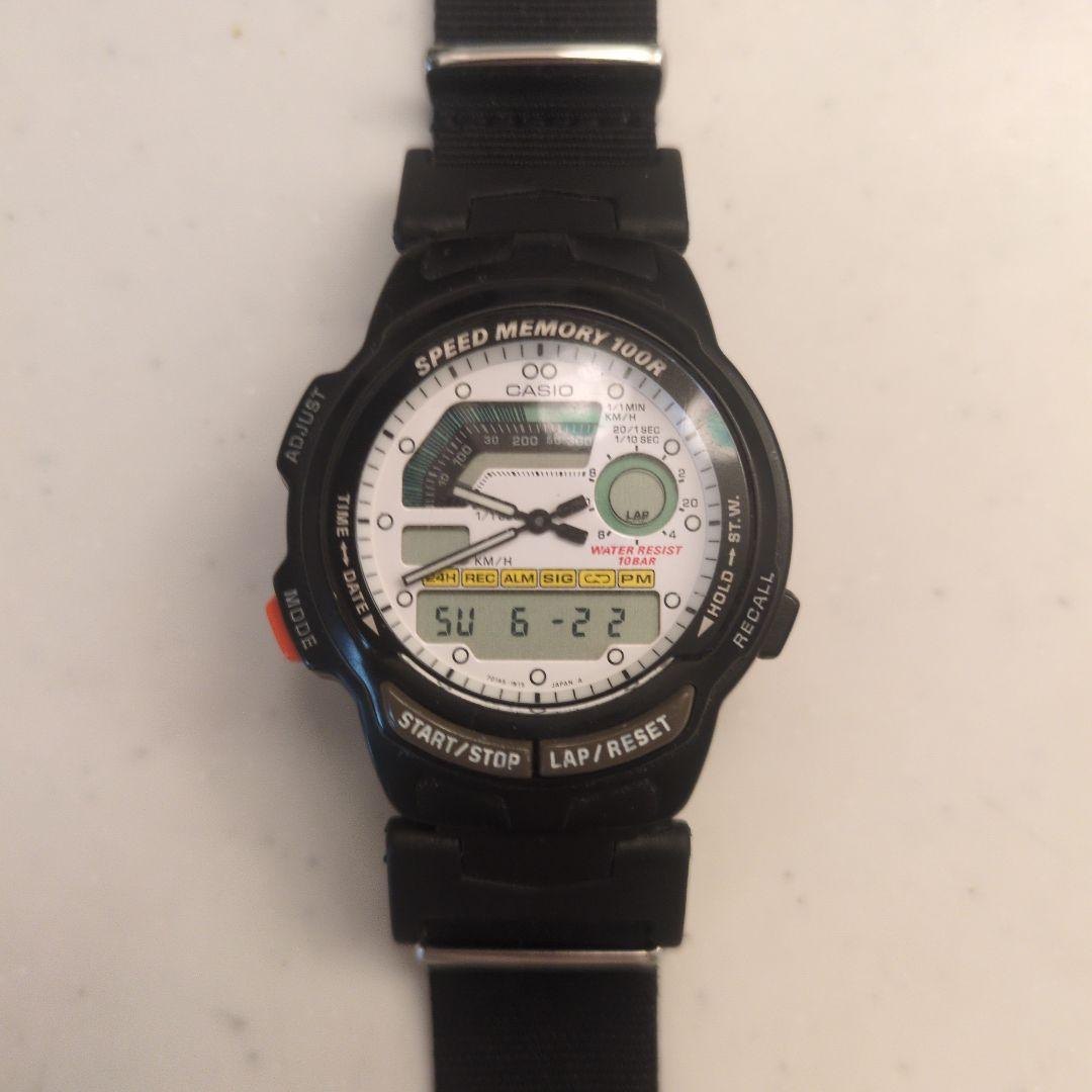 Casio AW220 Speed Memory 100 - 1988 : r/casiovintage